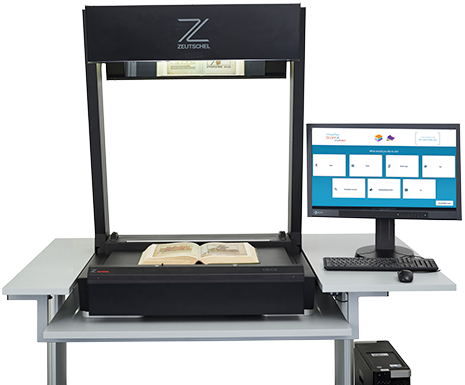 Zeutschel Large Format Overhead and Archival Scanners | ScannX